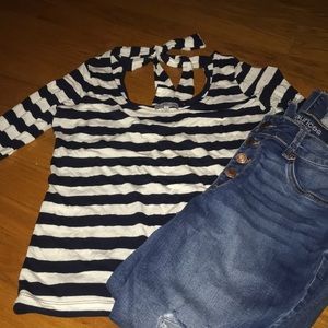 Stripped crop top